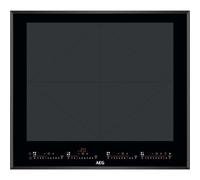 Aeg IKK64683FB Piano Induzione TotalFlex - FlexiPower Management - 60cm - ActiveTouch - Hob2Hood - PowerBoost - Bordo Bisellato - Nero - In 2-3 settimane