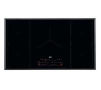 Aeg ike95753fb serie 600 piano cottura a induzione multibridge 5 zone heat memory 90 cm nero