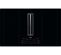 AEG Inductiekookplaat | 83 cm | 4 zones | Geïntegreerde afzuiging | Nero