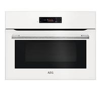 AEG KMK721880W - Microonde Integrabile da 1000W e Grill 1200W di potenza, Programma di scongelamento, 3 funzioni programmate, Display Excite (TFT Touch) Bianco, 42 litri