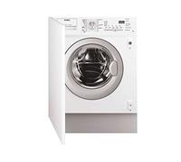 AEG L61470WDBI - Lavatrice con caricamento frontale, lavatrice (7 kg), con asciugatrice (4 kg), completamente integrata con asciugatrice/sicurezza per bambini e AquaControl, classe energetica B (1134 kWh/anno), colore: Bianco