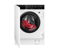 AEG L7WEE84BI LAVASCIUGA INCASSO, Caricamento frontale, 8 kg, 16 programmi, Profondità 54 cm, Giri 1551 rpm, Bianco, livello rumorosità centrifuga 70 dB(A