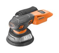 AEG - Levigatrice orbitale BEX18SBL-125-0 Diametro 125 mm Cordless 18 Volt - Subcompatta - BRUSHLESS - 7000 a 11000 OSC/min, Diametro oscillazione 2,4 mm (senza batteria)