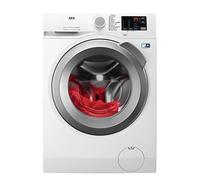 AEG LFA6I8275A Lavatrice a Carico Frontale 8 Kg, 1200 rpm, Libera Installazione, Motore Invert, Programma Veloce, Bianco/Silver, Classe A