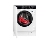 AEG LFN8E8436C Lavatrice a Carico Frontale Integrabile 8 Kg, 1400rpm, Motore Invert, Programma Rapido, Funzione Vapore, Connettività Wifi, Display XL, Dark Silver