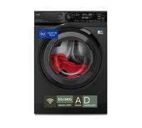AEG LWR7BLACK LAVASCIUGA, Caricamento frontale, capacità lavaggio 10 kg, asciugatura 6 13 programmi, Profondità 63,1 cm, nero, Classe A