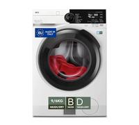 AEG LWR9E964MB OKOKombi Serie 9000 Lavasciuga a Pompa di Calore Classe energetica D/B Capacita' di carico 9/6 Kg Centrifuga 1400 giri Motore Inverter Vapore ProSteam