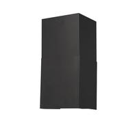 AEG MECK55 - Kit camino per cappe estrattori, miglioramento estetico con design flessibile e telescopico, adatto a varie altezze, nero opaco
