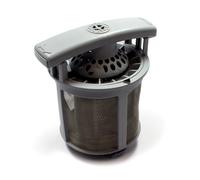 AEG Originale 2 Pezzi Lavastoviglie Centrale Drain Filtro Con Rete Alloggiamento