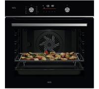 AEG OS6PB511AB Forno multifunzione, 71 l, pulizia pirolitica, 9 funzioni, 45 programmi automatici, sonda termica, vassoio AirFry, display LED, connettività Wi-Fi, nero
