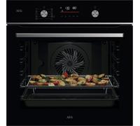 AEG OS6PB511AB Forno multifunzione, 71 l, pulizia pirolitica, 9 funzioni, 45 programmi automatici, sonda termica, vassoio AirFry, display LED, connettività Wi-Fi, nero