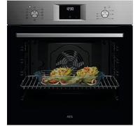 AEG OU5AB21FSM Forno multifunzione, 72 l, pulizia Aqua Clean, 9 programmi, ventilatore XXL SurroundCook, display LED, cottura multilivello, inox anti-impronte