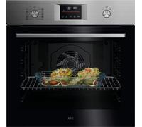Forno elettrico multifunzione, AEG OU5PB41FSM serie 5000 SurroundCook cm. 60, 72 litri, pirolitico, 45 programmi preimpostati inox antimpronta