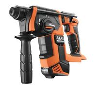 AEG - Perforatore SDS-Plus Brushless 18V senza batteria o caricatore 2.5J - BBH 18BL-0 Nero/Arancione