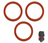 Guarnizione, O-ring, compatibile con Delonghi EABI EAM ECA ECAM ESAM EPAM ETAM AEG Philips per l'unità di erogazione, il pistone di pressione, lo stantuffo e il termoblocco, riscaldamento (3x)