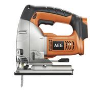 AEG Sega a gattuccio a batteria BST18X-0 18V Solo con 2 lame, protezione trucioli, piastra scorrevole in scatola Quantità:1