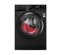 AEG Series 6000 LFR7394V4B Lavatrice, Caricamento frontale, 9 kg, 12 programmi, Profondità 66 cm, Giri 1,400 rpm, Nero, livello rumorosità centrifuga 75 dB(A), Classe A