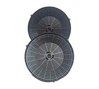 AEG Tipo 57 Filtro ai carboni attivi rotondo per cappe Bosch 12020221, Elica ecc. Confezione doppia
