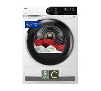 AEG Asciugatrice Serie 7000, SensiDry 9 kg TR7HE9C, Classe C, MixDry per Cotoni e Sintetici, Tecnologia PrecisDry per Risparmio Energia, Pompa di Calore