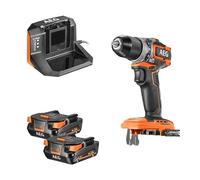 AEG - Trapano avvitatore SUBCOMPACT 18 Volt BRUSHLESS, 65 Nm, consegnato in valigetta con 2 batterie da 2,0 Ah e caricatore - BS18SBL-202C
