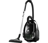 AEG VX6-2-ÖKOX - Aspirapolvere con Sacchetto, 60% Materiale Riciclato, Ugelli Aggiuntivi, per Pavimenti Duri e Tappeti, Raggio d'Azione 9 m, 800 W, Nero/Verde