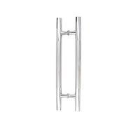 AEGCAOJH Maniglia e tiranti per Porta Doccia in Vetro Set manopole di Ricambio Moderne per Box Bagno Uso Interno/Esterno Dimensioni 500 mm*800 mm