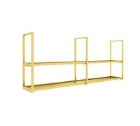 AEGCAOJH Mensola Galleggiante da Bar Vintage Industriale, mensole sospese montate a soffitto in Ferro, portabottiglie per Piante, per Bar, Cucina, ristoranti, Decorazioni per la casa (Dimen