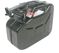 AEGCAOJH Tanica, Benzina, gasolio, tanica per Carburante Tanica per Auto in Metallo con beccuccio versatore con ugello Flessibile per Serbatoio di Carburante da 10 l e 20 l, tanica per carb