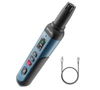 AEGTEST AGT-1988 ricaricabile Rilevatore di Gas, Rilevatore di Gas Naturale con display TFT, risposta 0,5s, intervallo 0-9999PPM, portatile per rilevare fughe di propano, metano in casa e camper