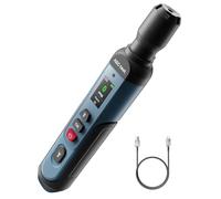 AEGTEST AGT-2459 Rivelatore portatile di monossido di carbonio, CO ricaricabile 0~1000PPM con allarme acustico/visivo, schermo TFT a colori per casa, viaggio, industria e usi mobili - Blu