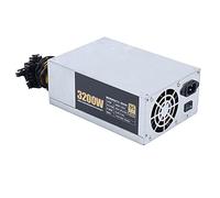 AEHON 3200/2600/2400/2000W ETH Bitcoin Mining Alimentatore 180-240V 10x6Pin 95% Efficienza Alimentatore per Ethereum BTC Bitcoin Miner (2U 3200W)