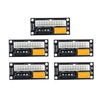 AEHON Doppio alimentatore alimentatore PC blocco sincronizzatore ADD2PSU ATX 24 pin a 4 pin Molex connettore riser miner adattatore minatore (5 pezzi nero sata)