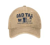 AEIKHAEC papà Tassa Assicurandosi Che Non È Veleno Casual Berretto da Baseball Sport all'Aria Aperta Cappello da Camionista Estivo Unisex Classico Cappellino da Baseball