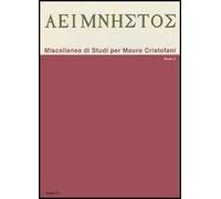 Miscellanea di studi per Mauro Cristofani - [Centro Di]