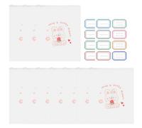 AEIOPRS 10 pcs Borsa porta abiti con etichette inodore utilizzabile anche come regalo per bambini e bambine