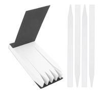 AEIOPRS 100 Pcs Strisce per Test di Fragranze per Aromaterapia Strisce Reattive per Profumo Bianco per Oli Essenziali