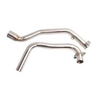 AEIOUPMMA 1 connettore per Tubo di Scarico per Moto Anteriore in Acciaio Inossidabile per Moto per Geeks Gixxer 250 SF250