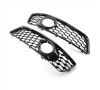 AEIOUPMMA 1 Paio di coperture per griglia a Nido d'Ape per fendinebbia e paraurti Anteriore per Auto per Audi A3 8P 2009-2013 8P0807682D