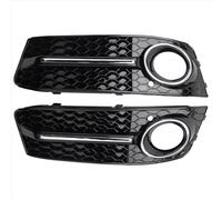 AEIOUPMMA 1 Paio di Griglie a Pettine per fendinebbia per paraurti Anteriore Sinistro e Destro dell'auto per Audi A4 B8 2009-2012 8K0807682 8K0807681