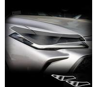 AEIOUPMMA 2 Pezzi Pellicola Protettiva per fari Auto fari Adesivi in TPU Nero Trasparente Accessori Auto per Toyota Avalon 2018-2023(Smoked Black)