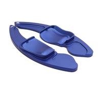 AEIOUPMMA 2 Pezzi/Set Copertura di Estensione della Paletta del Volante per VW Golf 5 6 MK6 GTI R Jetta MK5 Passat B6 B7 CC Polo Sharan Tiguan(Blue)