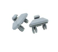 AEIOUPMMA 2 Pezzi Supporto per Visiera Parasole per Auto Gancio per Visiera Parasole Interna Grigio per Audi A1 A3 A4 A5 A7 Q3 Q5 B6 B7 B8 S4 S5 8E0857562A 8U0857562