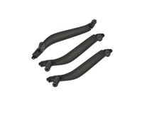 AEIOUPMMA 3 Pezzi 1 Set Maniglia Interna Porta Pannello Maniglia trazione per BMW F15 F16 F85 F86 X5 X6 Serie Maniglie Interne Porta (LHD Nero,)