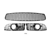 AEIOUPMMA 3 Pezzi/Set paraurti Anteriore Auto griglia Inferiore fendinebbia Copertura griglia Set Serie 3 per BMW E90 E92 E93 M3 2009 2010 2011