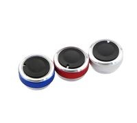 AEIOUPMMA 3 Pezzi/Set pomello Aria condizionata in Lega di Alluminio pomello AC Pulsante Controllo Calore berlina per Ford Focus 2 MK2 3 MK3 Mondeo(3 Colors)