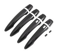 AEIOUPMMA Accessori per la Copertura della Maniglia Esterna della portiera dell'auto in Fibra di Carbonio ABS con Guida a Sinistra per Nissan Pathfinder 2024 Rogue X-Trail 2021-2024