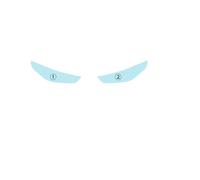 AEIOUPMMA Adesivo Trasparente pretagliato in TPU, Pellicola Protettiva Trasparente Originale per fari per BMW X1 U11 2023+(Headlight)