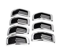 AEIOUPMMA Copertura Decorativa per griglia a Maglie per paraurti Anteriore Auto, Copertura per griglia di Ingresso radiatore Anteriore per Jeep Cherokee