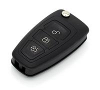 AEIOUPMMA Custodia di Ricambio per Chiave Auto a 3 Pulsanti con Telecomando a Conchiglia per Ford Focus Mondeo Grand C-Max S-Max Galaxy Transit Custom Connect