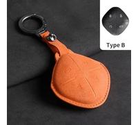AEIOUPMMA Custodia in Pelle Scamosciata per Chiave Auto per Chery Jetour a Genesis Traveller T2 X90 X70 X95 Dashing X-1 Plus DTC L9 Portachiavi per Chiave Auto (Arancione B1)